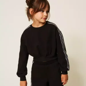 Суитшърт с лого ленти Twinset