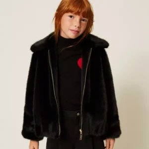 Бомбър яке Twinset от изкуствена кожа
